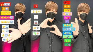 【TikTok medley】eazy dance tutorial TAKAHARU emoji challenge trend 2023 🕺🕺🕺