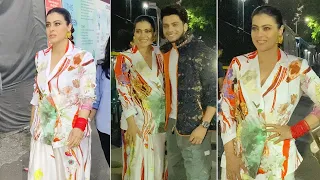 Kajol And Vishal Jethwa At Kapil Sharma Show Set || Bollywood Chronicle