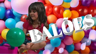 Enchendo Balões — Diversão, Surpresas e Estímulo Sensorial