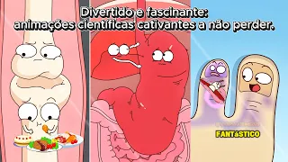 😯Divertidas e compreensíveis caricaturas científicas🌌#2danimation#webtoon#funny#didyouknow#shorts
