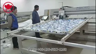 #quiltingmachine single needle computerized quilting machine /comforter duvet quilting machine China