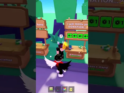 I Gave 1000x of What They DONATED ME... 💰#roblox #viral #plsdonateroblox