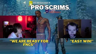Mongraal Plays FIRST EVER Scrim With MrSavage