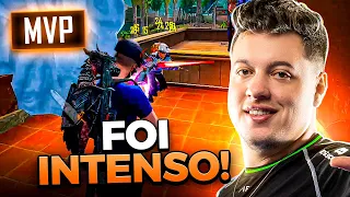 ELES NÃO ESPERAVAM ESSE 4V1 NO FINAL DO XTREINO!! FREE FIRE
