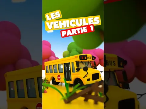 LEARN FRENCH | VEHICLES | FRENCH NURSERY RHYMES FOR KIDS