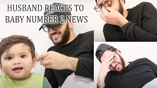 TELLING MY HUSBAND WE'RE HAVING A BABY