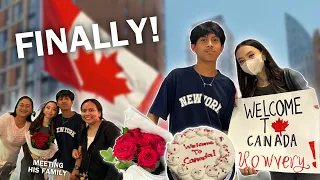 I'M FINALLY IN CANADA!! (FLYING ALONE FOR THE FIRST TIME) | ROWVERY TRINIDAD