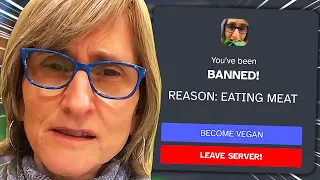 I Went UNDERCOVER In A Vegan Discord Server And Got Banned...