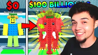 $0 to $100B in 1 Hour CHALLENGE in Steal a Brainrot