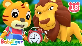 Hickory Dickory Dock ⏰ | Animals For Kid | Fun Play with Nursery Rhymes | Animals Songs - BarryTiger
