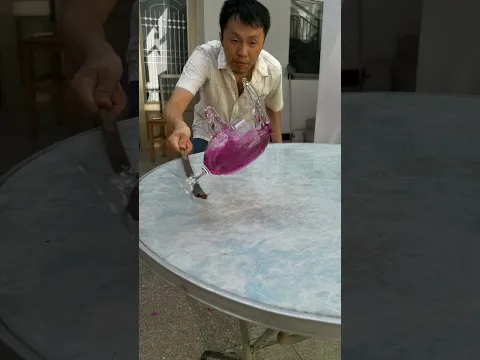 slow motion effect video #water #slowmotion #youtubeshorts #asmr