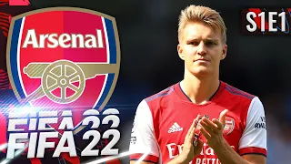 TRUST THE PROCESS! | FIFA 22 ARSENAL CAREER MODE S1E1