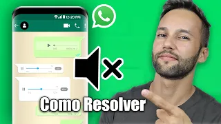 Áudio do WhatsApp MUDO e não funciona? Como resolver!