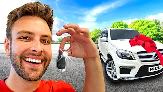 I Surprised A Door-Dasher With His Dream Car