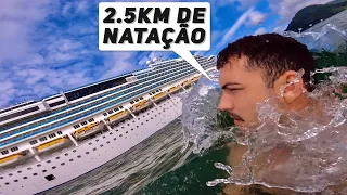 NADEI ATÉ UM NAVIO CRUZEIRO EM ALTO MAR *Fui Expulso