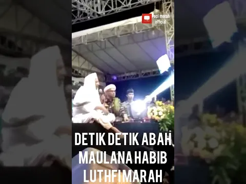 Detik detik habib luthfi marah