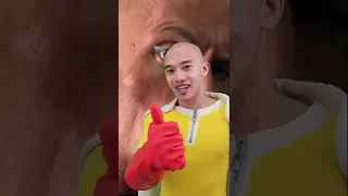 Saitama #ASMR head shave (FURRY EDITION)