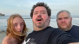 FORCING KIDBEHINDACAMERA TO GO TO THE BEACH!
