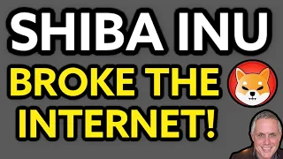 SHIBA INU BROKE THE INTERNET TODAY! SHIBA INU COIN HOLDERS - YOU GOTTA SEE THIS!