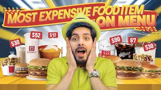 Eating only Most Expensive Food from the Top Brands - Non Veg