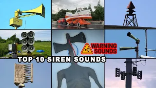 The 10 Most Terrifying Siren Sounds in the World 🚨😱
