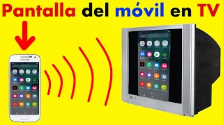 Como conectar tu celular a cualquier televisor con simple truco!
