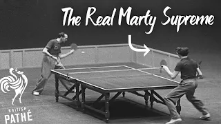 Marty Reisman (Marty Supreme) at the 1949 British Open | Archive Highlights