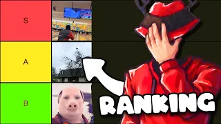 I Ranked *25* Of The Internet's FUNNIEST Videos... pt3