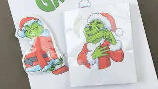 Mr Grinch blind bag unboxing #art #christmas #mrgrinch