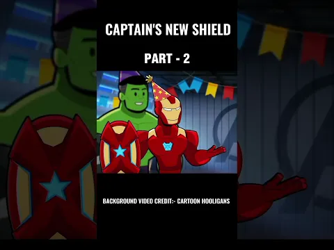 CAPTAIN AMERICA'S 🔥NEW SHIELD 🛡️ PART - 2 SPIDER MAN🔥IRONMAN🔥AVENGERS#shorts #shortsfeed #spiderman