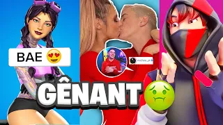 Je réagis aux PIRES TIKTOK de COUPLE sur Fortnite... (stop)