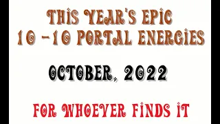 All Signs 10/10 Portal IMPORTANT Energies - A runner's inner Soulmate software is finally ACTIVATED!