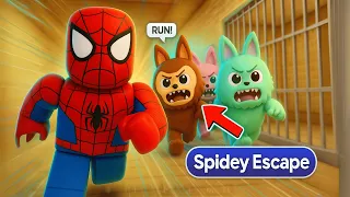 😂 Labubu Guards REACT to Spider-Man Escape! FUNNY!