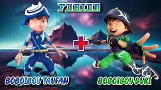 BOBOIBOY TAUFAN + BOBOIBOY DURI FUSION || Menggabungkan Kedua Elemental BoBoiBoy Galaxy 🌪🌵 ~Fanmade