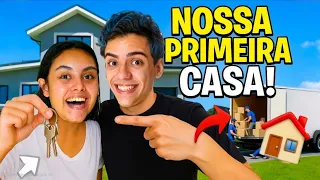 NOS MUDAMOS PARA A PRIMEIRA CASA - MUDANÇA COMPLETA RAFAEL E THAÍS
