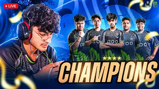 ⭐⭐The Champions are Live ⭐⭐. Team iQOOSouL | GoBLiN is Live BGMI!🚀