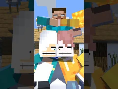 Travis and Noi chooses different 🤣😂😝 #matthewcraft #minecraft #shorts #fypシ゚viral