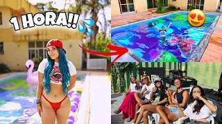 INAUGURAMOS A PISCINA DA MINHA CASA ABANDONADA!!