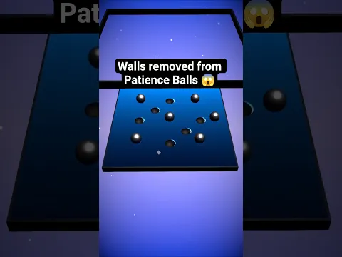 Walls removed from Patience Balls 😱 #gaming #games #indiegame