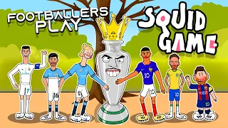 Pro Footballers Play Squid Game (Ronaldo, Messi, Neymar, Mbappe, Rodri...)