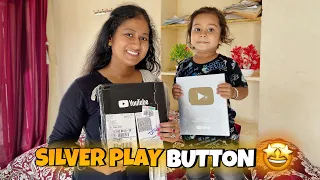 Finally Ridhu Goswami ka Silver Play Button aa gaya 😁 Unboxing my "Silver Play Button” 😍💥