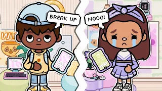THE BREAKUP?! 😬😭 || *WITH VOICE* 🎙️|| Toca Boca TikTok Roleplay 🩵🌈