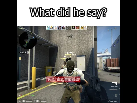 What did he say?