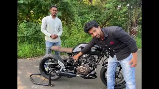 PULSER 180 CAFE RACRE MODIFIED NEW LOOK | BSB VLOGS