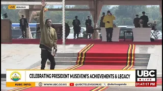 JOSE CHAMELEONE CELEBRATES MUSEVENI'S LEGACY AT KOLOLO