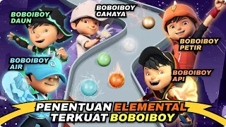 5 Kuasa Boboiboy Balap Kelereng!! Siapa Terkuat? Boboiboy Api, Air, Cahaya, Daun, atau Petir?