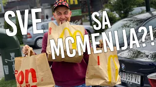 PORUČILI SMO SVE IZ MCDONALDS OSNOVNE PONUDE?! (RAČUN 7000 DINARA)