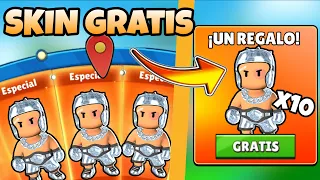 NUEVA TIENDA STUMBLE GUYS HOY 16/04/21  CONSEGUIMOS NUEVA SKIN MITICA?