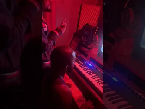Terry Denny @ Hyperdrive Studio holding a vibe