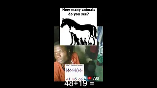 Can You Solve How Many Animals Are Hiding Here? 🤔🐾 | Live